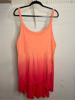 Torrid | Coral-to-Pink Ombre Sleeveless Camisole | Size 4